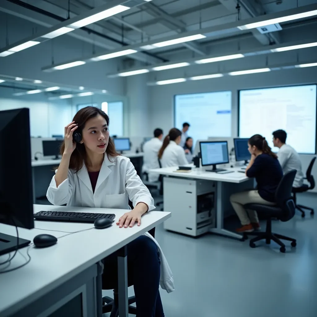 Professional team collaboration